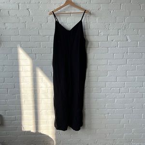 Uniqlo wide-leg linen blend romper / jumpsuit, never worn